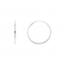 Gümüş Halka Küpe 25mm G279KP
