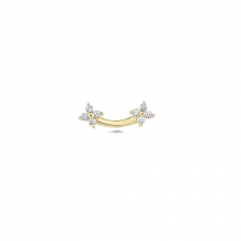 Altın Çiçek Helix Piercing
