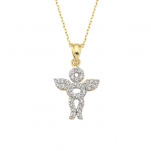 Altın Melek Kolye AS243KL
