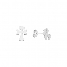 Gümüş Mini Haç Küpe G271KP