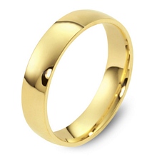 Oval Altın Alyans 6 mm AS5503003AY