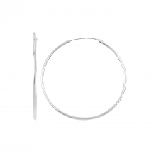 Gümüş Halka Küpe 65mm G282KP