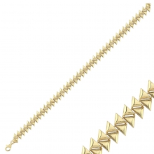 Altın Taşsız Bileklik AP23169