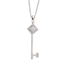 Pırlantalı Anahtar Kolye DQ042WJ