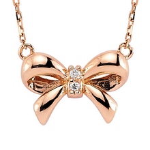 Pırlantalı Fiyonk Kolye GQ0051IJ