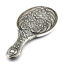 Gümüş Sultan El Aynası Çiçekli Model GA019