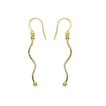 Sallantılı Altın Küpe MF002290