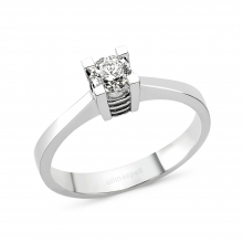 Tektaş Pırlanta Yüzük 0,32 ct YZAS80022