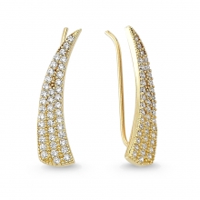 Altın Taşlı Earcuff Küpe AS150KP