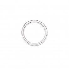 Beyaz Altın 13 mm Halka Piercing