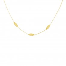 Altın Zarif Choker Kolye AS19549F21