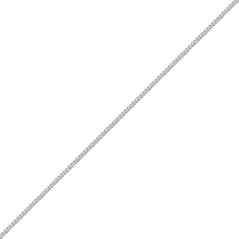 Gümüş 40 Mikron Gurmet Zincir 45 cm G20ZCR45
