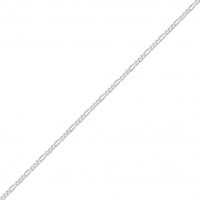 Figaro 50 Mikron Gümüş Zincir 60 cm G21ZCR60
