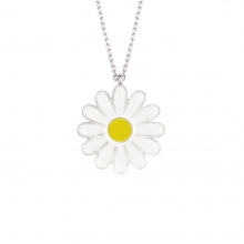 Gümüş Papatya Kolye G813KL