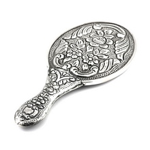 Gümüş El Aynası Çiçekli GA017