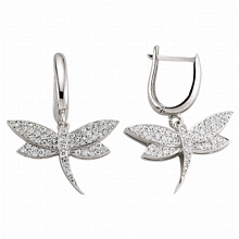 Altın Yusufçuk Pırlanta Küpe H022189-1895
