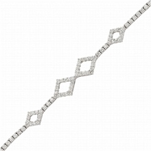 Altın Ritim Pırlata Taşlı Bileklik H025635-780