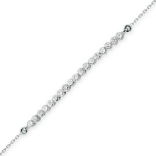 Altın Pırlanta Sıra Taşlı Bileklik H043219-4341