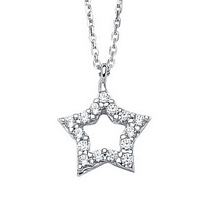 Altın Yıldız Kolye  kly00230