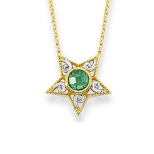 Altın Yıldız  Kolye kly00391