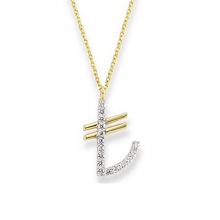Altın TL Kolye kly00392
