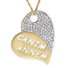 Altın Canım Annem Kolye KLY0512-3232
