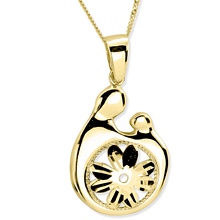 Altın Anne Çocuk Kolye KLY0580-3587