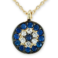 Altın Nazar Kolye KLY0739-5131
