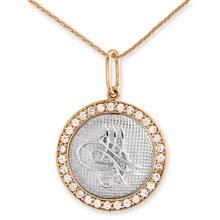 Altın Tuğralı Kolye KLY0954-6114
