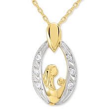 Altın Anne Çocuk Kolye KLY0991-6251