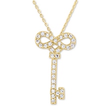 Altın Anahtar Kolye KLY1109-6961