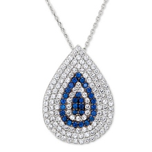 Altın Taşlı Nazar Kolye KLY1115-6967