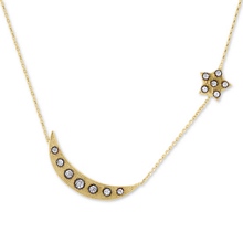 Altın Ay Yıldız Kolye KLY1129-6991