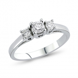 Pırlanta Tria Yüzük 0,47 ct AP17617