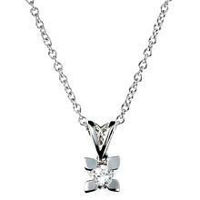 0,09 ct Pırlanta Kolye PR00097 