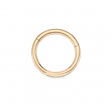 Rose Altın Büyük Boy 15 mm Klasik Halka Piercing AS25PCB4R2
