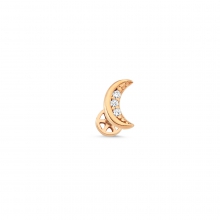 Rose Altın Hilal Tragus Piercing AS79PCR2