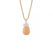 Rose Altın Küçük Ananas Kolye