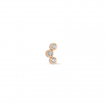 Rose Altın Tria Helix Piercing AS116PCR2