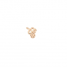 Rose Altın Yılanlı Tragus Piercing AS117PCR2