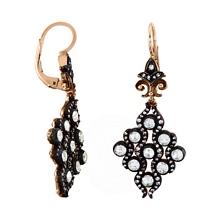 Altın Elmas Taşlı Küpe RS01806-5898