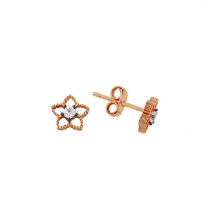 Tek Taşlı Mini Yıldız Küpe AYK613KP19