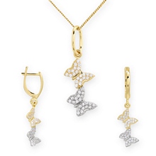 Kelebekli Altın Set TKM0077-4575