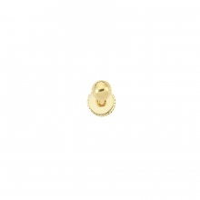 Altın Mini Top Helix Küpe AS58PCH